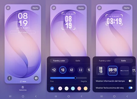 reloj adaptable