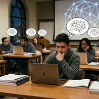 Los profesores están viendo que los trabajos universitarios se parecen cada vez más. Y parece claro por qué.