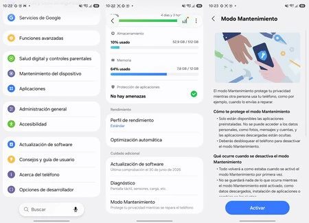 Asi Es El Modo Mantenimiento En Los Galaxy