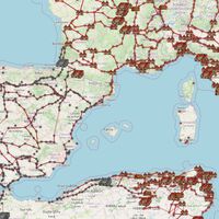 Así es cómo se vería Google Maps para el Imperio Romano, incluyendo un planificador de rutas en latín 