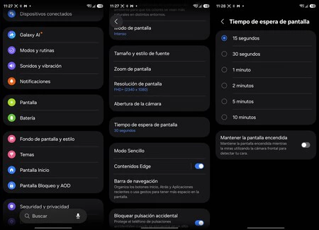 Tiempo De Espera De Pantalla