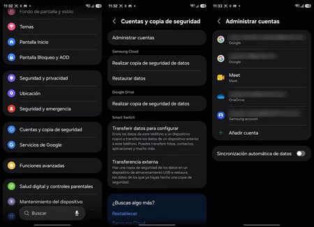 Quitar Sincronizacion De Cuentas