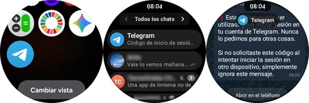 Telegram En Los Galaxy Watch