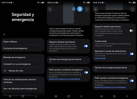 SOS de emergencia