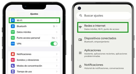 WiFi iPhone Android