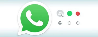 Qué significan todos los iconos de WhatsApp: reloj, círculos, ①, flechas, arroba y muchos más 
