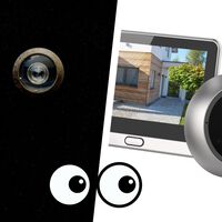 Quiero poner una mirilla digital para ver quién llama a la puerta aunque no esté en casa. Qué tener en cuenta y modelos recomendados