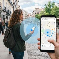 Si el punto azul de Google Maps cambia de tamaño, te está dejando una pista sobre lo que ocurre en tu móvil