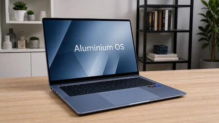 Galaxy Book con Aluminium OS
