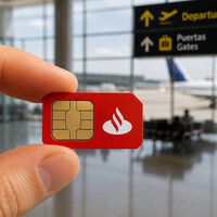 Los bancos quieren ser telecos: el Santander lanza una nueva eSIM para viajar sin datos ilimitados