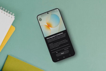 Galaxy Instalando Actualización