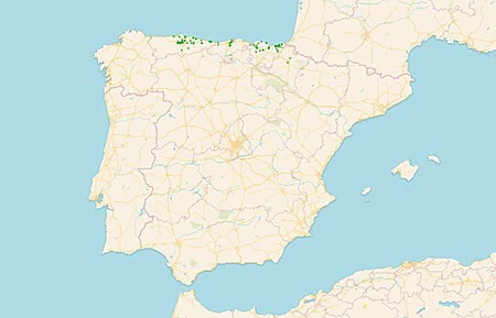 Mosquito Japones Espana Mapa