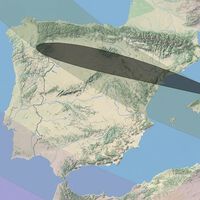 El mapa del eclipse total de sol, por CCAA: así puedes saber cómo se verá en tu ciudad