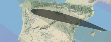 El mapa del eclipse total de Sol, organizado por CCAA: así puedes saber cómo se verá en tu ciudad