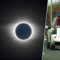 El eclipse solar será un desafío para las carreteras de media España. Tu móvil se enfrenta a un reto todavía mayor