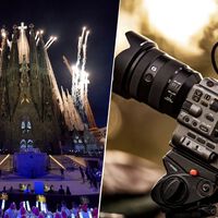 Hacer cine, pero en directo: la Sagrada Familia ha sido el escenario perfecto para una retransmisión sin precedentes