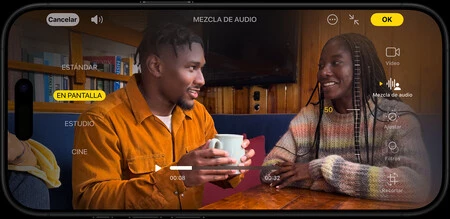 Imagen promocional de la función Mezcla de Audio